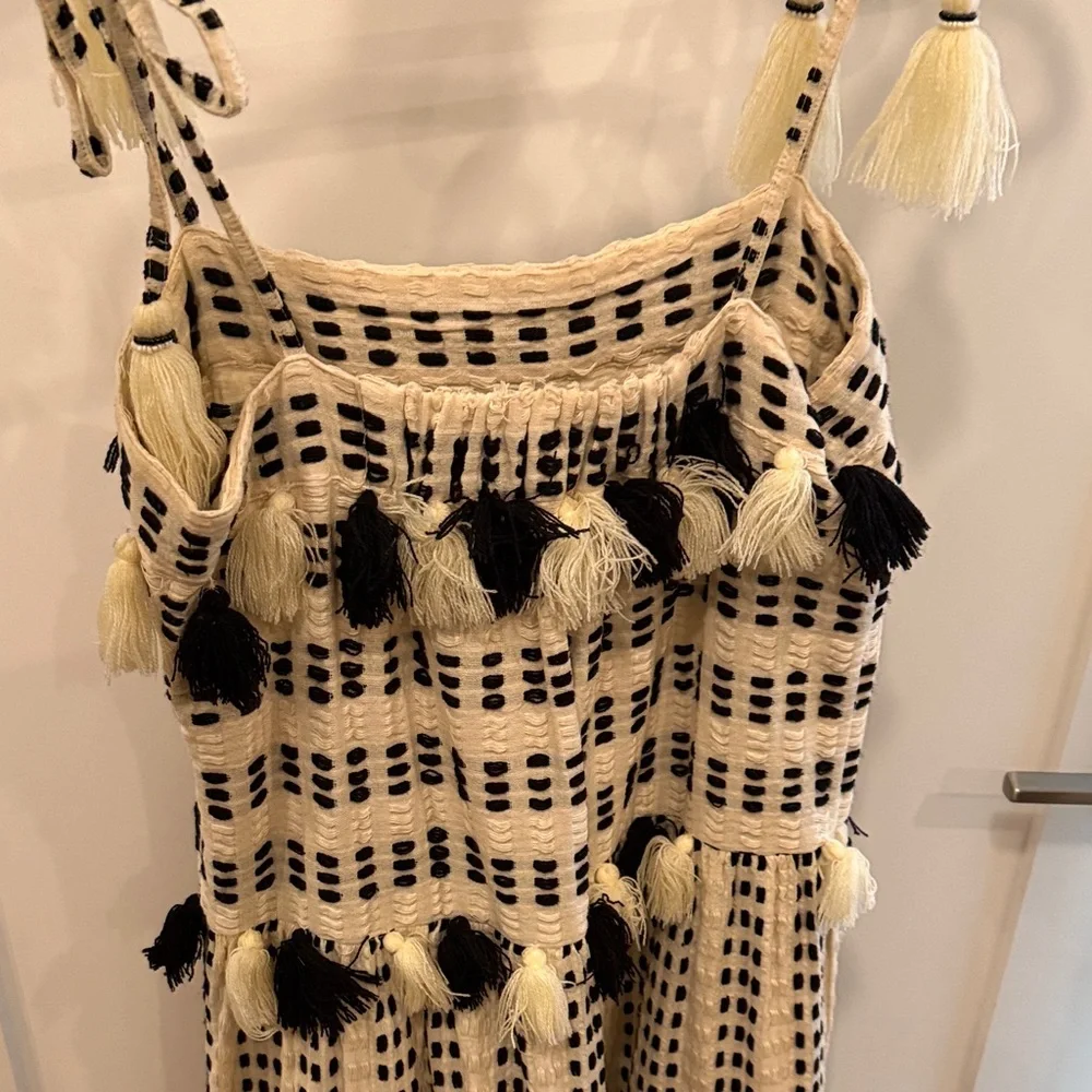 Tessora Lola Tassel Midi Dress, Size Small - Picture 10 of 12